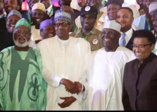 What President Buhari Told Atiku, Others At Signing Of Second Peace Accord